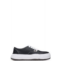 Maison MIHARA YASUHIRO Black Baker OG Sole Leather Sneakers 261551M237017