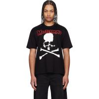 Mastermind JAPAN Black Cult Punk T-shirt 261563M213001