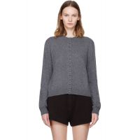 LISA YANG Gray Wilona Cardigan 261581F095001