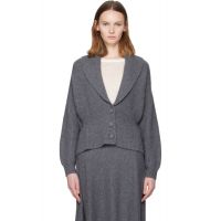 LISA YANG Gray Alessandra Cardigan 261581F095003