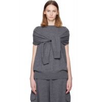 LISA YANG Gray Othelia Sweater 261581F096001