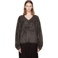 LISA YANG Brown Margareta Sweater 261581F100005