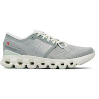 On Gray & Green Cloud X 4 Sneakers 261585F128034