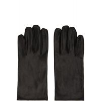 Ernest W. Baker Black Leather Gloves 261600M135001