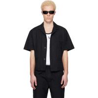 Ernest W. Baker Black Tailoring Shirt 261600M192023