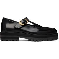 Ernest W. Baker Black T-Bar Loafers 261600M231002