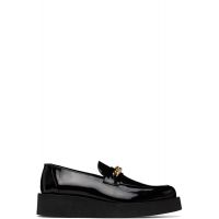 Ernest W. Baker Black Chain Creeper Loafers 261600M231007