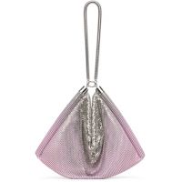 Rabanne Silver & Pink Chainmail Pocket Bag 261605F046001
