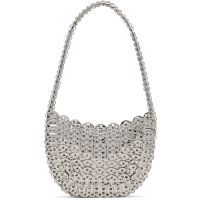 Rabanne Silver Iconic 1969 Moon Bag 261605F048001