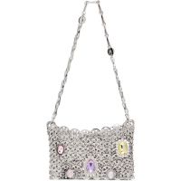 Rabanne Silver 1969 Nano Bag 261605F048003