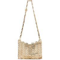 Rabanne Gold Iconic Nano 1969 Bag 261605F048008