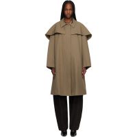 Studio Nicholson Beige Haver Trench Coat 261608F059001