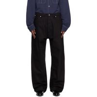 Studio Nicholson Black Marylebone Jeans 261608F069002