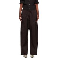 Studio Nicholson Brown Hera Trousers 261608F087005