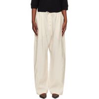 Studio Nicholson Beige Hera Trousers 261608F087009