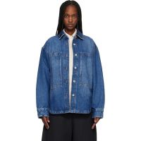 Studio Nicholson Blue Paso Denim Shirt 261608F109001