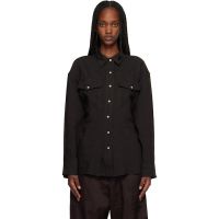 Studio Nicholson Brown Krauss Shirt 261608F109006