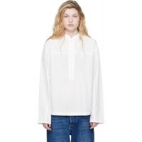 Studio Nicholson White Vega Shirt 261608F109014
