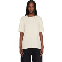 Studio Nicholson Beige Rond T-shirt 261608F110004