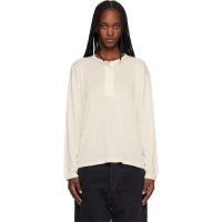 Studio Nicholson Beige Rutas Jersey Henley 261608F110008