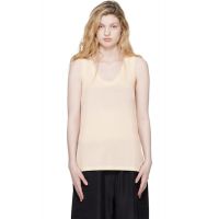 Studio Nicholson Beige Votan Jersey Tank Top 261608F111005