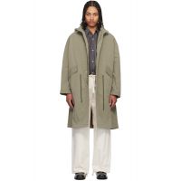 Studio Nicholson Taupe Lotus Coat 261608M176000