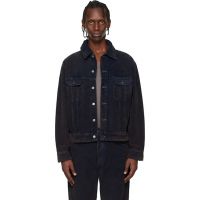 Studio Nicholson Navy Aaron Levine Edition Derby Corduroy Jacket 261608M180001