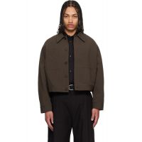 Studio Nicholson Brown Piper Jacket 261608M180006