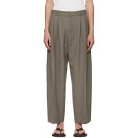 Studio Nicholson Khaki Line Trousers 261608M191014
