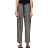 Studio Nicholson Gray Noam Trousers 261608M191018