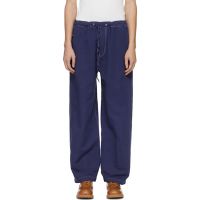 Studio Nicholson Indigo Sonny Trousers 261608M191019