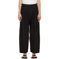 Studio Nicholson Brown Line Trousers 261608M191021