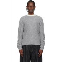 Studio Nicholson Gray Camden Knit Sweater 261608M201002