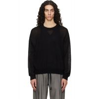 Studio Nicholson Black Gulf Sweater 261608M201004