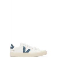 VEJA White & Blue Campo Leather Sneakers 261610F128023