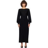 Paloma Wool Black Fa Midi Dress 261648F054000
