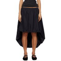 Paloma Wool Black Fanquir Midi Skirt 261648F090001