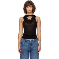 Paloma Wool Black Oliveti Tank Top 261648F111004