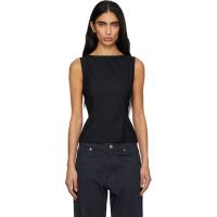 Paloma Wool Black Fase Tank Top 261648F111008