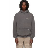 Gray Represent Owners Club Script Hoodie 261655M202029