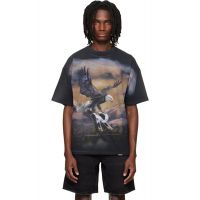 Represent Black Chrome Flight T-shirt 261655M213017