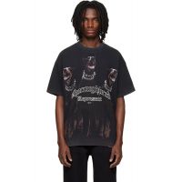 Represent Black Thoroughbred T-shirt 261655M213021