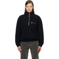 Rier SSENSE Exclusive Navy Fleece Jacket 261661F097000