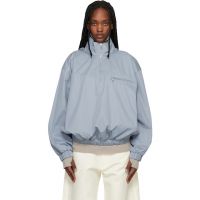 Rier Gray Cotton Suit Avio Windbreaker 261661F097002