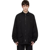 Rier Black Cotton Field Jacket 261661M180005
