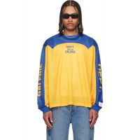 Gallery Dept. Yellow & Blue Western Sport Elegant Mesh L/S T-shirt 261672M213007
