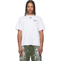 Gallery Dept. White GD Logo Dusty T-shirt 261672M213013