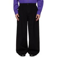 Toogood Black The Locksmith Trousers 261676M191002