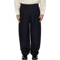 Toogood Black & Blue The Librarian Trousers 261676M191004