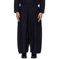 Toogood Black & Blue The Baker Trousers 261676M191011